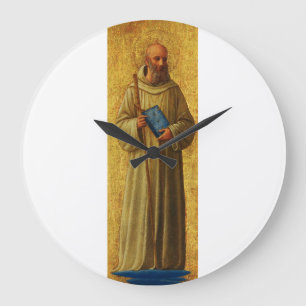 Saint Romuald the founder of the Camaldolese Large Clock