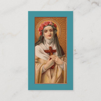 Saint Rose of Lima Prayer or Business Card