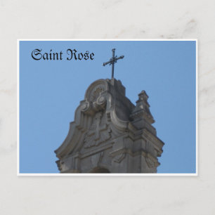 Saint Rose Santa Rosa, Ca. Postcard