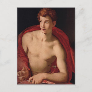 Saint Sebastian-Agnolo Bronzino Postcard