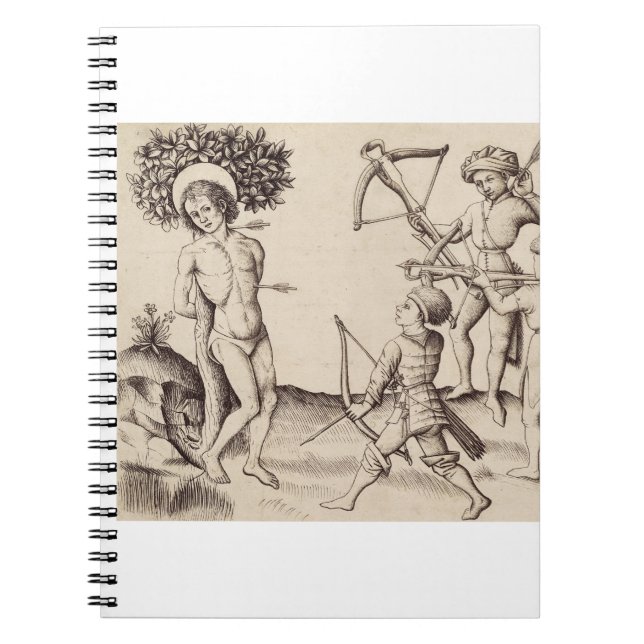 Saint Sebastian Captain of the Praetorian Notebook (Front)