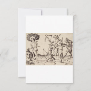 Saint Sebastian Captain of the Praetorian Thank You Card