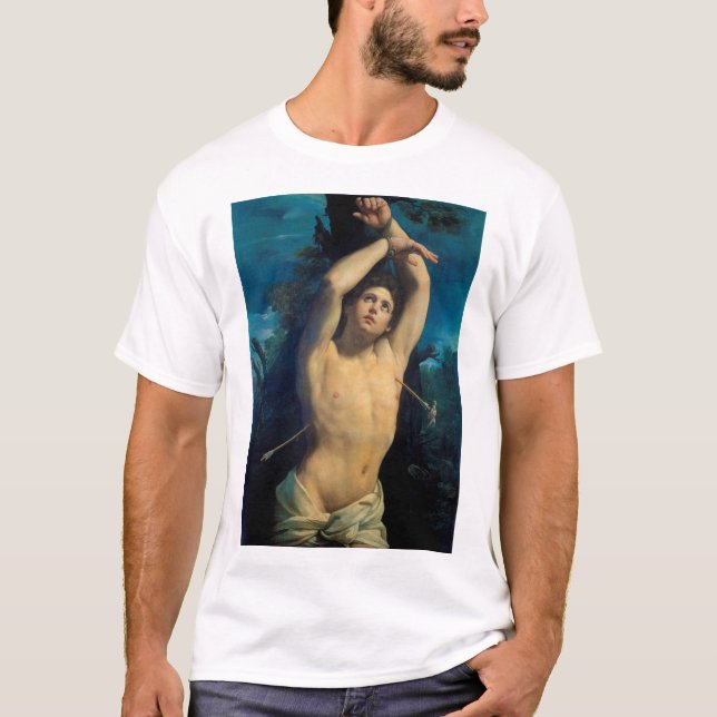 Saint Sebastian (St. Sebastian), Guido Reni T-Shirt (Front)