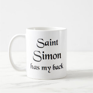 saint simon coffee mug