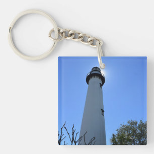 Saint Simons Island Lighthouse Key Ring