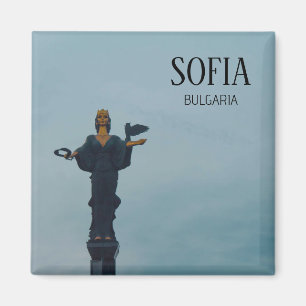 Saint Sofia statue, Bulgaria Magnet