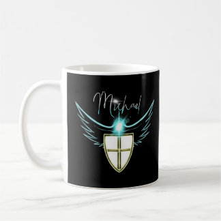 Saint St Michael Catholic Archangel Angel Coffee Mug