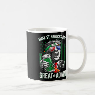 Saint St Patrick's Day Great Again Funny Trump 1  Coffee Mug
