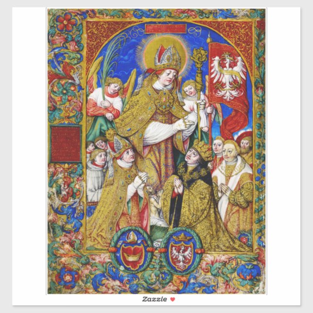 Saint Stanislaus Bishop and Martyr Fine Art (Sheet)