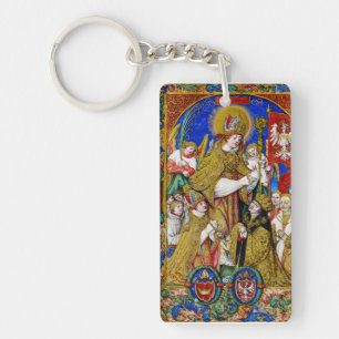 Saint Stanislaus Bishop and Martyr Key Ring