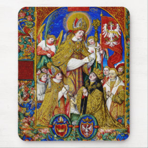 Saint Stanislaus Bishop and Martyr Mouse Pad