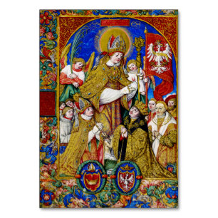 Saint Stanislaus Bishop and Martyr Table Number