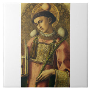 Saint Stephen Apostle of the Seventy Protomartyr Ceramic Tile
