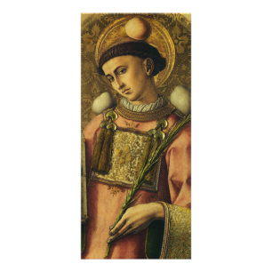 Saint Stephen Apostle of the Seventy Protomartyr Rack Card
