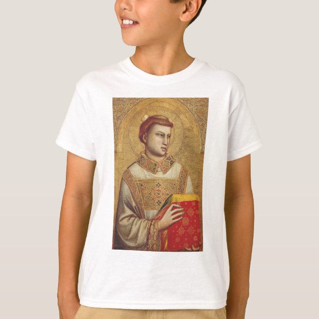 Saint Stephen by Giotto T-Shirt (Front)