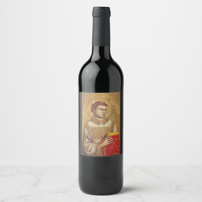 Saint Stephen by Giotto Wine Label (Front)