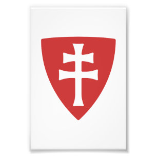 saint stephen hungarian cross symbol hungary king photo print