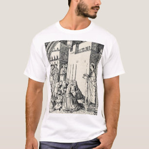 Saint Stephen Preaching by Fra Angelico T-Shirt