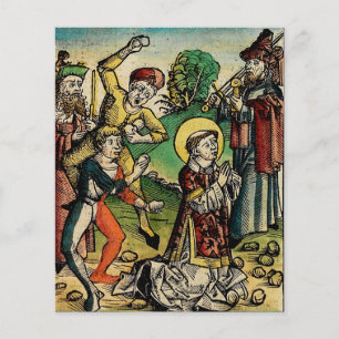 Saint Stephen Protomartyr First Martyr Flyer