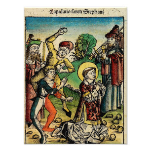 Saint Stephen Protomartyr First Martyr Photo Print