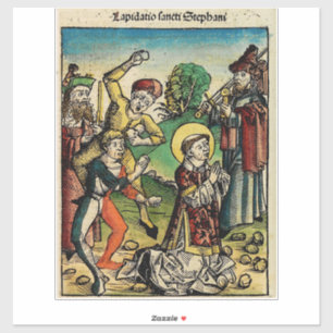 Saint Stephen the Protomartyr Fine Art Iconography