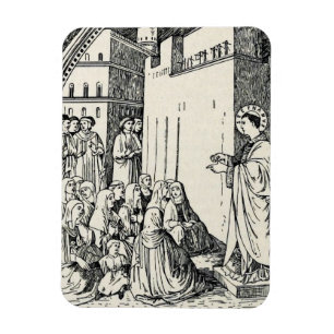 Saint Stephen the Protomartyr Fine Art Iconography Magnet