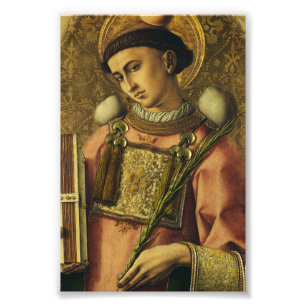 Saint Stephen the Protomartyr Fine Art Iconography Photo Print