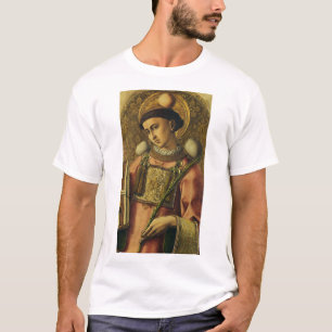 Saint Stephen the Protomartyr Fine Art Iconography T-Shirt