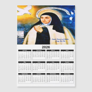 Saint Teresa of Avila 2026 Calendar