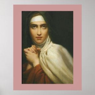 saint teresa of avila 24 x 30 poster