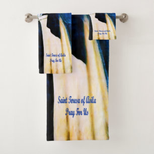 Saint Teresa of Avila Bath Towel Set