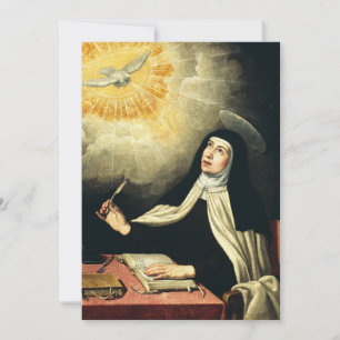Saint Teresa of Avila Holiday Card