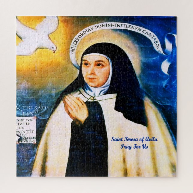 Saint Teresa of Avila Jigsaw Puzzle (Vertical)