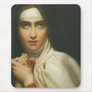 SAINT TERESA OF AVILA MOUSE PAD