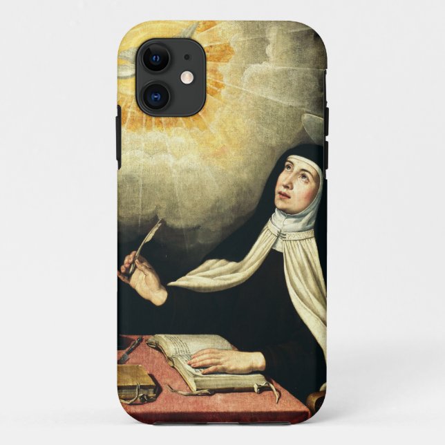 Saint Teresa of Avila Mystic of Fire Art  Case-Mate iPhone Case (Back)