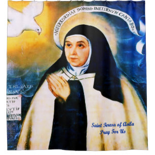 Saint Teresa of Avila Shower Curtain