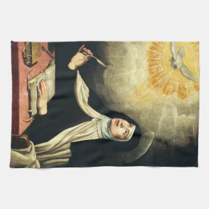 Saint Teresa of Avila Tea Towel
