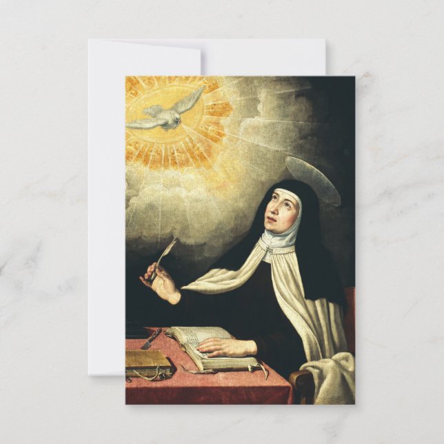 Saint Teresa of Avila Thank You Card (Front)