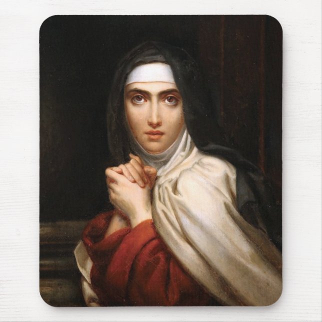 Saint Teresa of Jesus Mouse Pad (Front)