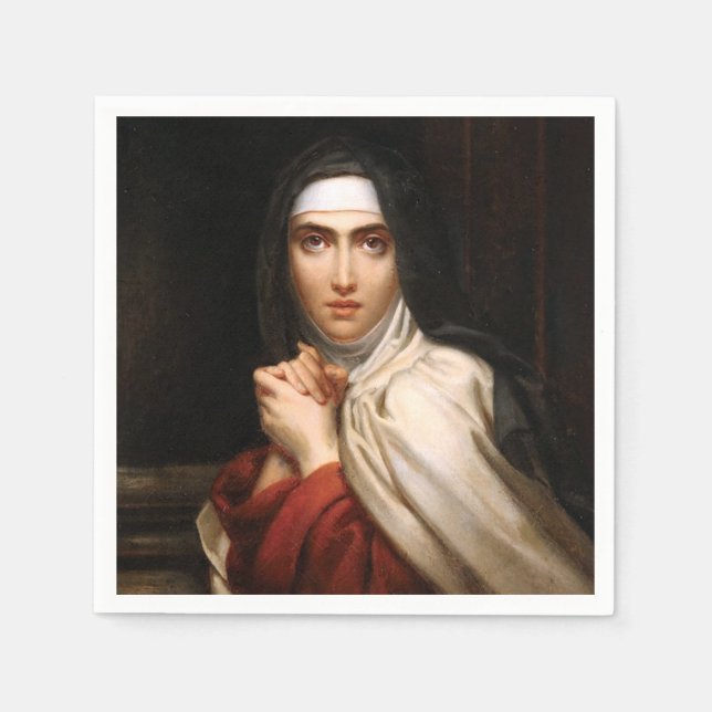 Saint Teresa of Jesus Napkin (Front)
