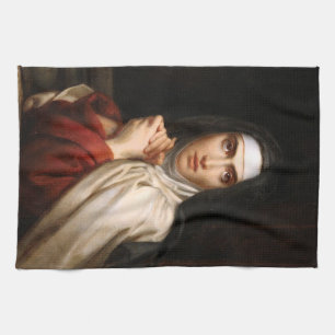 Saint Teresa of Jesus Tea Towel