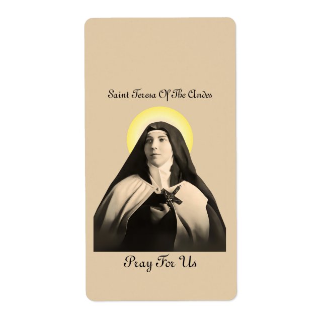 SAINT TERESA OF THE ANDES (Front)