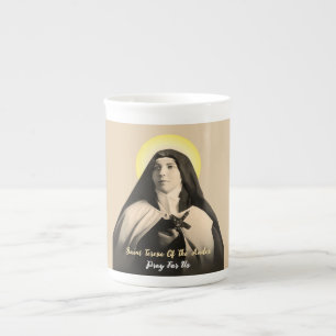 SAINT TERESA OF THE ANDES BONE CHINA MUG