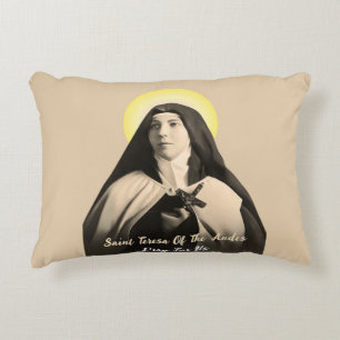 SAINT TERESA OF THE ANDES DECORATIVE CUSHION
