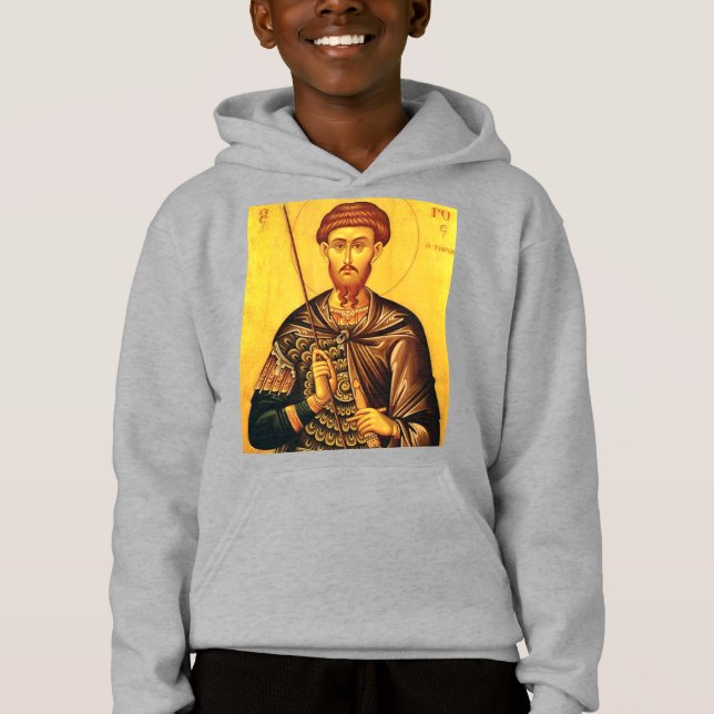 Saint Theodore Tiron orthodox icon (Front)