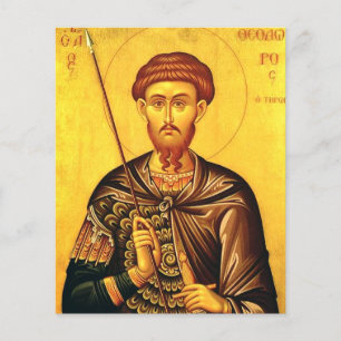 Saint Theodore Tiron orthodox icon