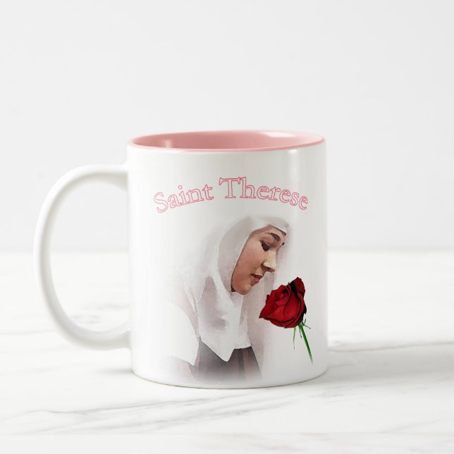 Saint Therese Mug (Left)