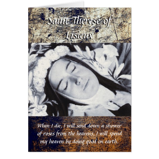 Saint Therese Of Lisieux (Front)