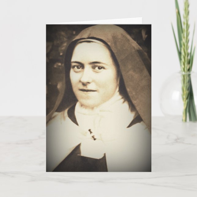 SAINT THERESE OF LISIEUX CARD (Front)