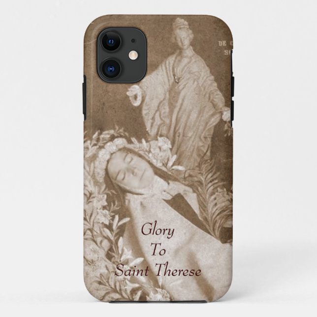 saint therese of lisieux Case-Mate iPhone case (Back)